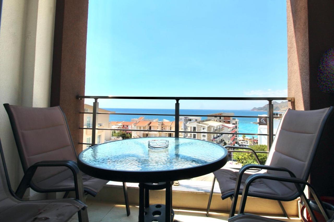 1Bd Sea View Apts Veliki Pjesak "Hajrudin" Dobra Voda Buitenkant foto