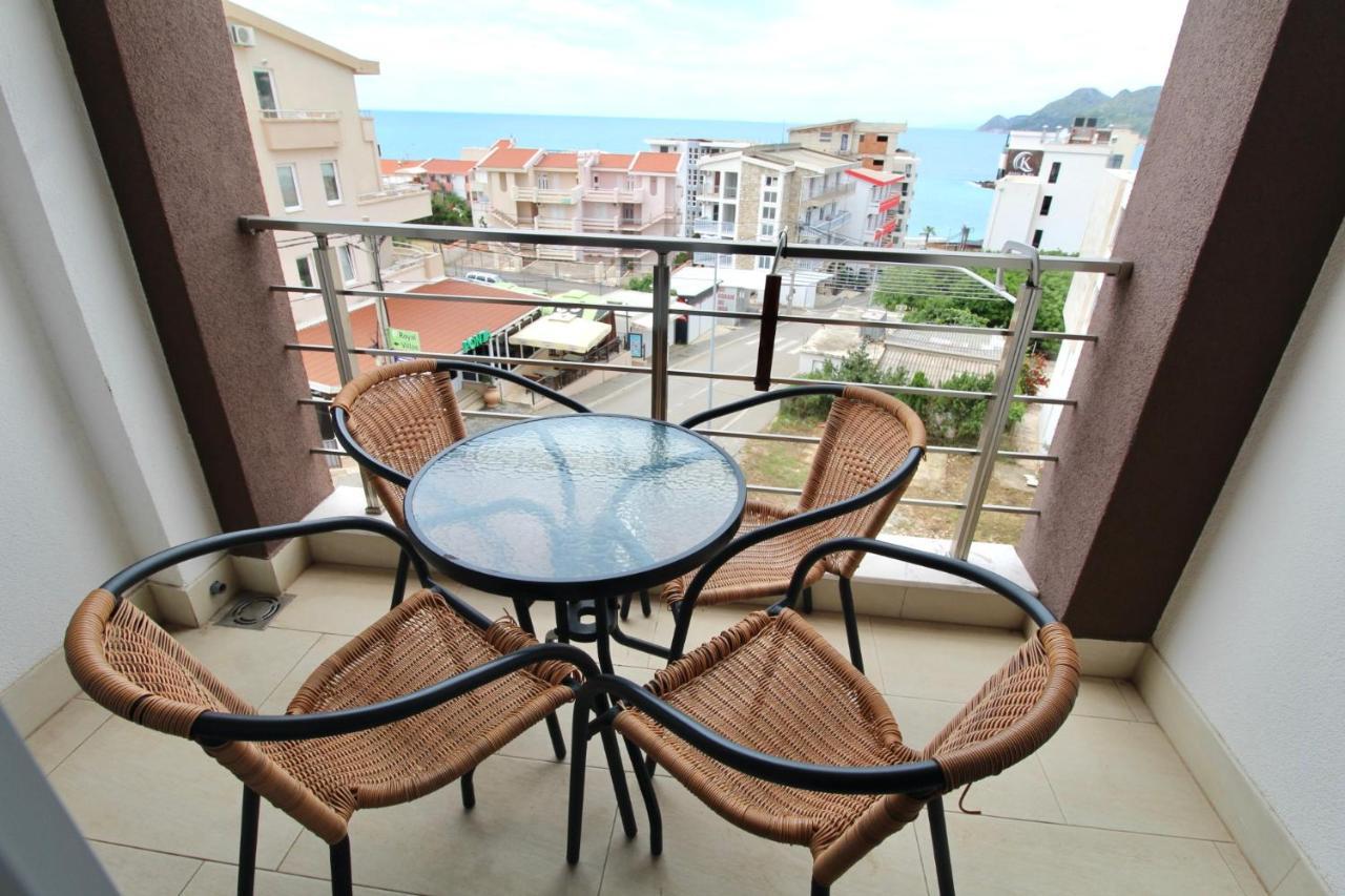 1Bd Sea View Apts Veliki Pjesak "Hajrudin" Dobra Voda Buitenkant foto